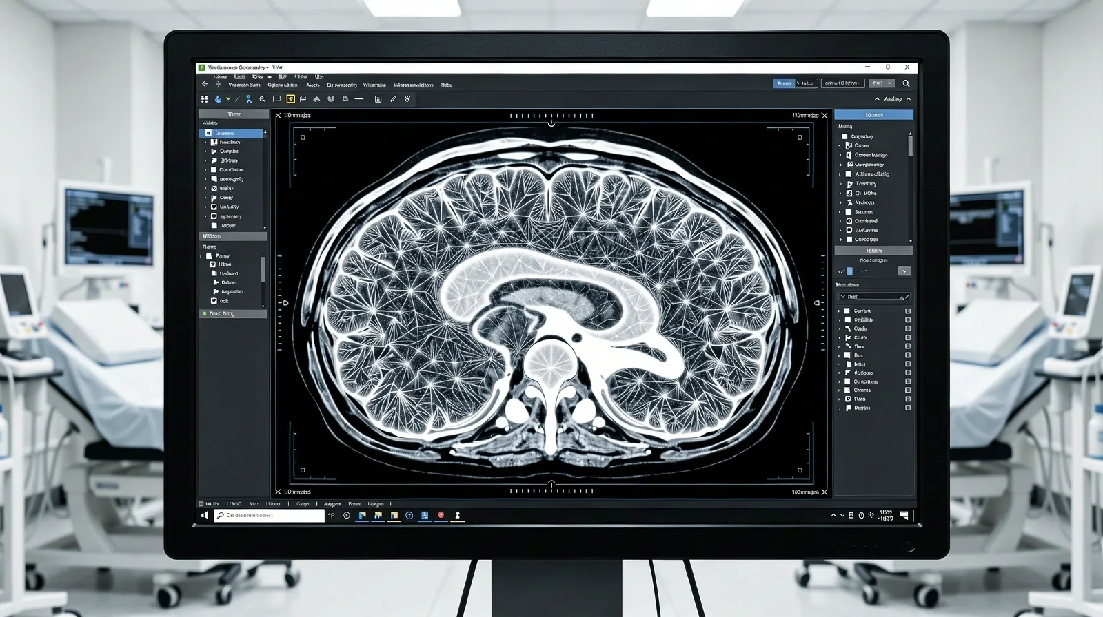 Diagnostic visualization of neural pathways