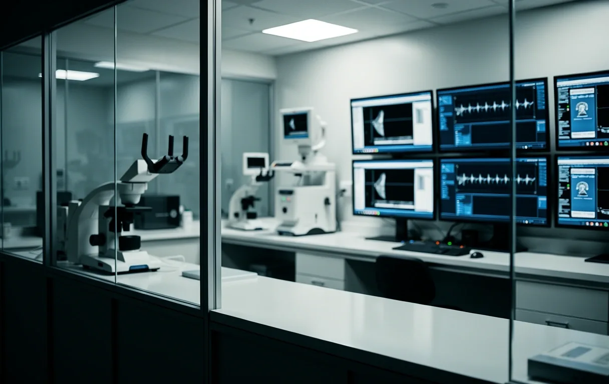 Sterile diagnostic environment