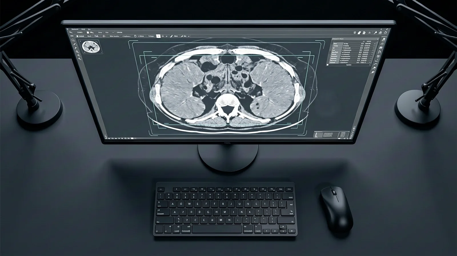 Clinical visualization of computer vision diagnostics